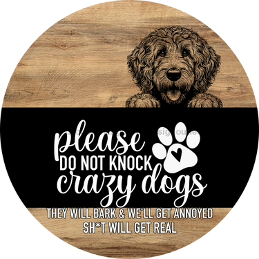 Dog Door Hanger, Hello Brought Treats Door Hanger, DCO-01975-DH, 18